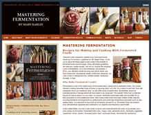 Tablet Screenshot of masteringfermentation.com